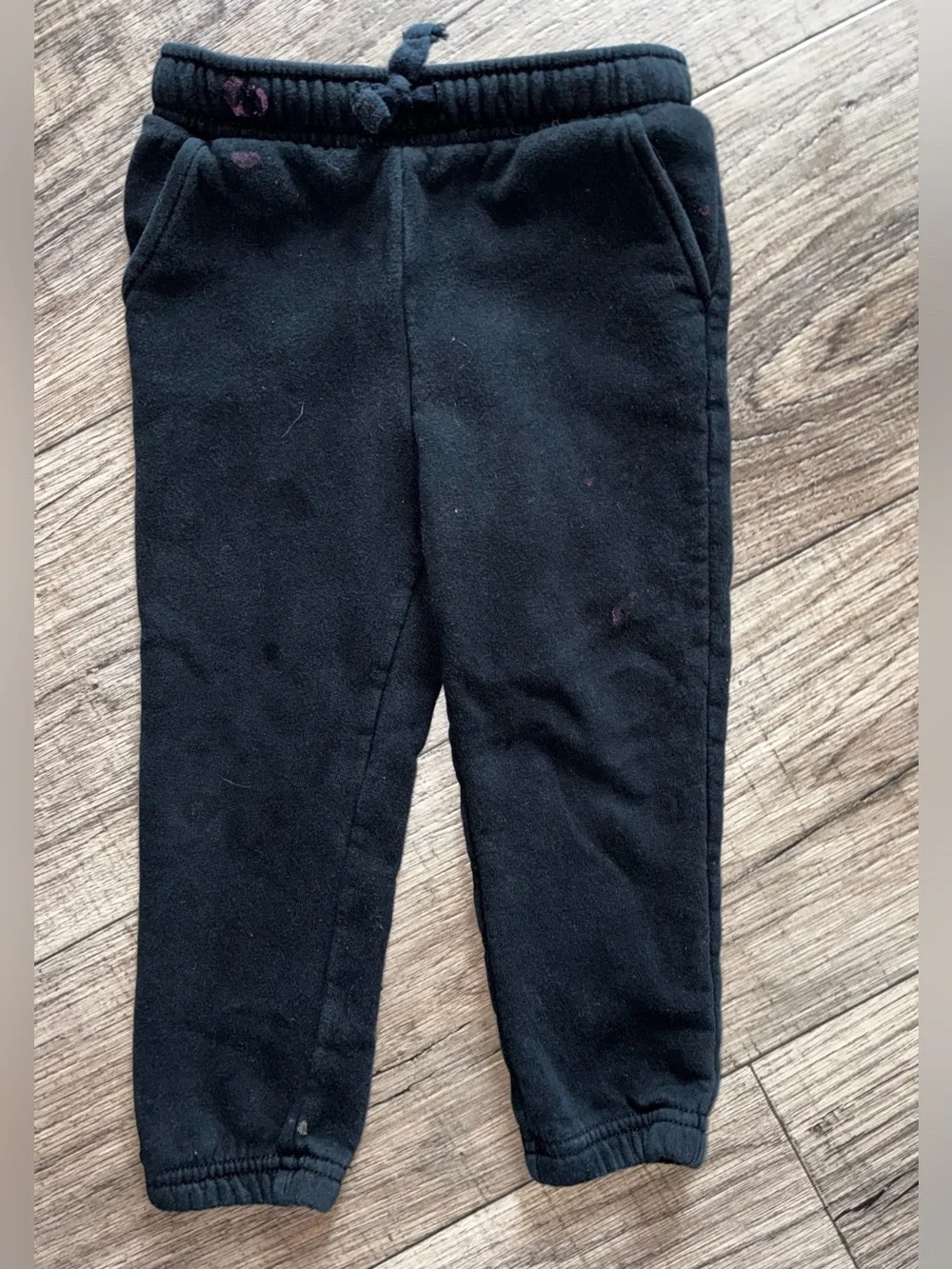 Cat & Jack Black Kids Fleece Joggers
